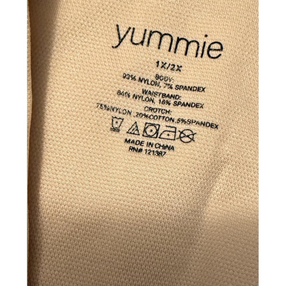 Yummie Nude Seamless Panties Shapewear Shaping Boy Short Nude Size 1X / 2X NWT - Picture 3 of 5